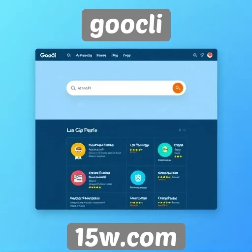 Revisão da interface do site Goocli melhora a navegação